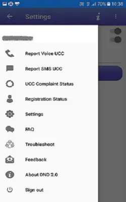 TRAI DND 3.0(Do Not Disturb) android App screenshot 4